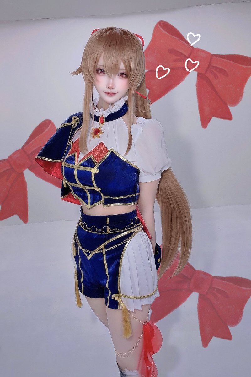 mikuraaaa's tweet photo. 🎀♥️🎀♥️cos https://t.co/ozVZsIN5E2