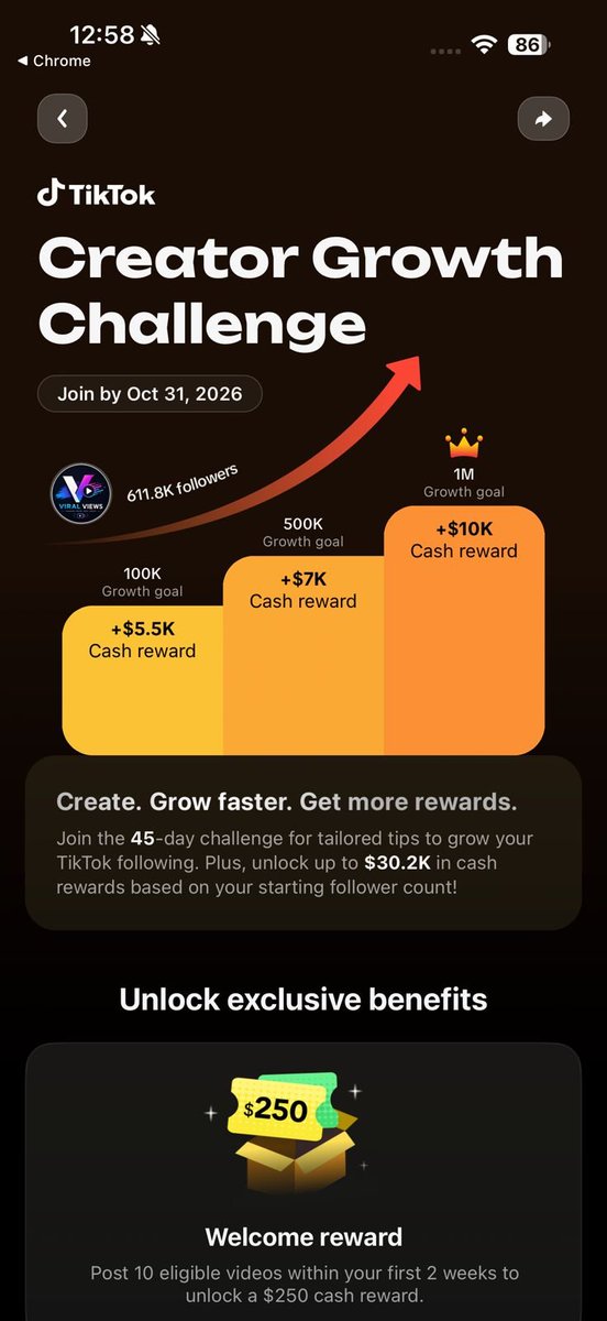 umarrizwanoficl's tweet photo. TikTok growth program date extended 
#TikTokNuNewUpdate #tiktok#umarrizwanofficial https://t.co/6bCNDb5T6G