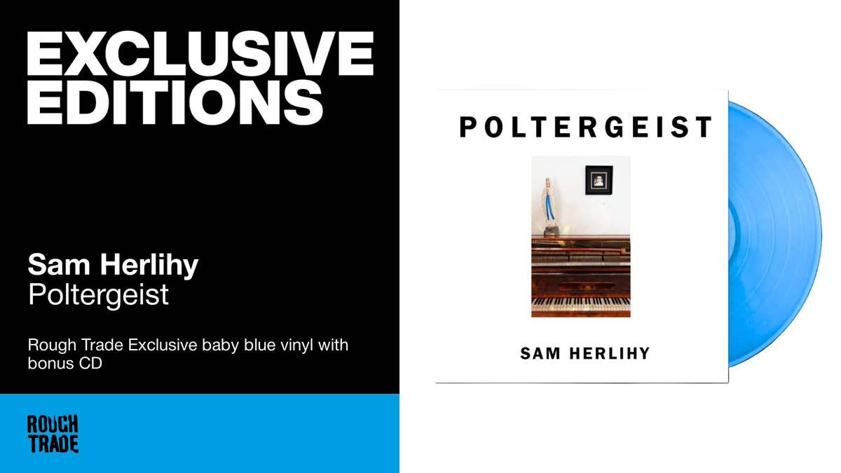 RoughTrade's tweet photo. EXCLUSIVE 

'Poltergeist' is the debut solo album from Sam Herlihy, best known as the frontman and lyricist for mid-2000s indie rock band Hope of the States.

Released on his newly established label, Spectral Operator.

Pre-ordering at Rough Trade. https://t.co/duawrvdQ2n