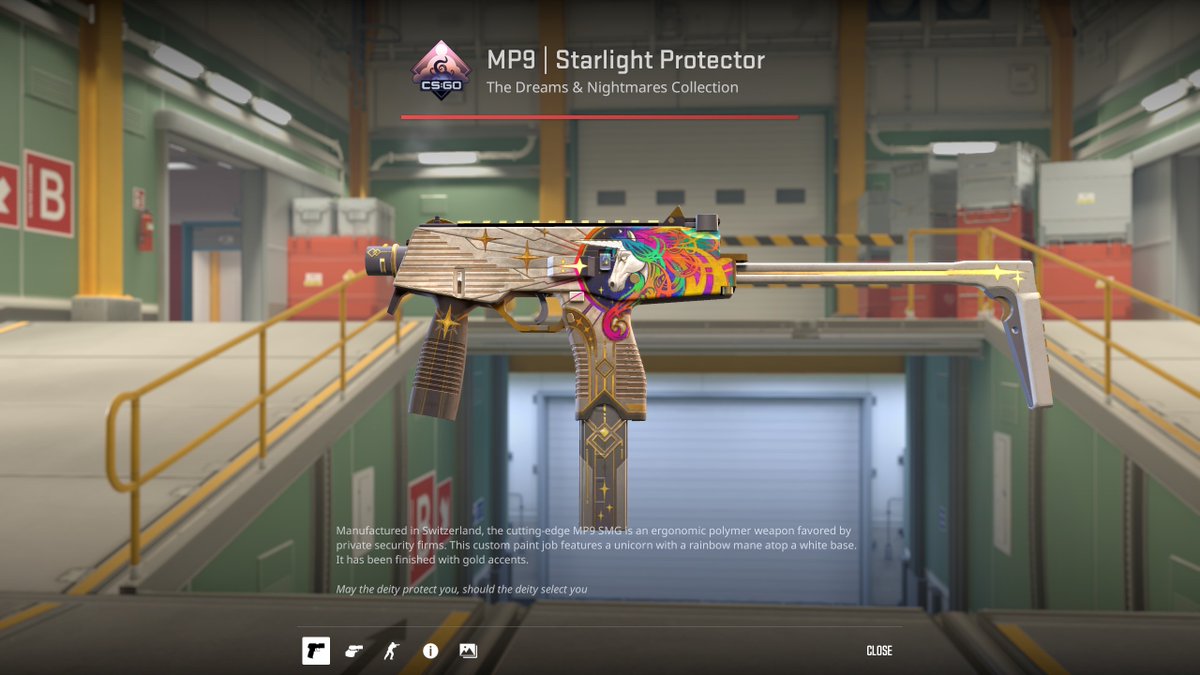Tomas1120_'s tweet photo. 🎁 MP9 | Starlight Protector FT ($80)

➡️ TO ENTER:

✅ Follow me &amp; @LaZardSyndicate
✅ Retweet
✅ Tag 2 friends

⏰ Giveaway ends in 5 days! https://t.co/UPyO2Ny70X