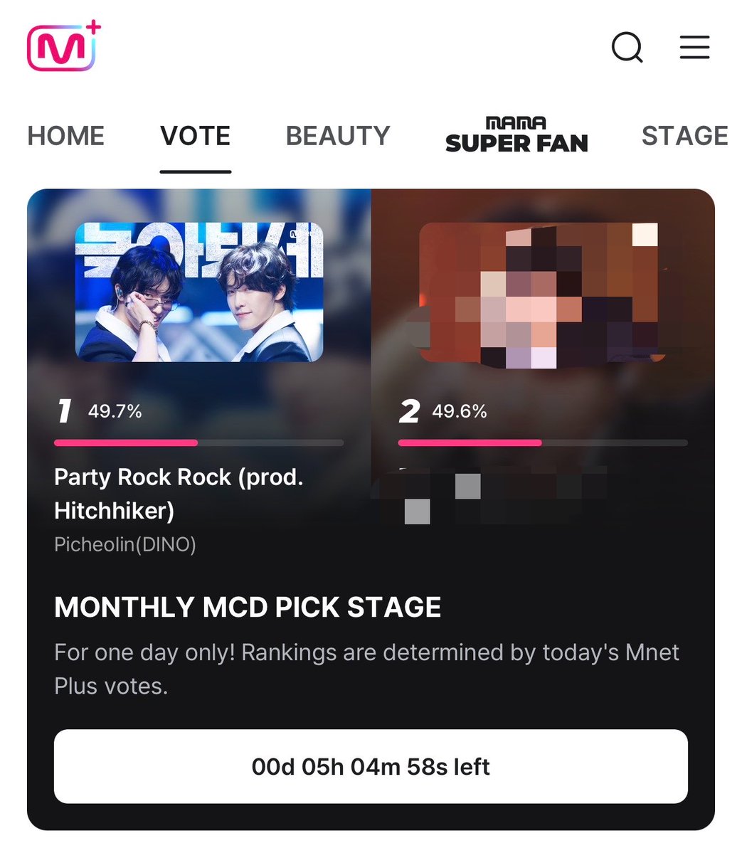 nickcheoleojhan's tweet photo. #1 NOWWWW!!!

PLEASE BE CAREFUL WHEN DROPPING YOUR VOTES!!!!! 

🔗https://t.co/5Ytf4w0HDF

VOTE FOR PARTY ROCK ROCK NOW!!! WIDEN THE GAP!!!! https://t.co/YsW13L8edu