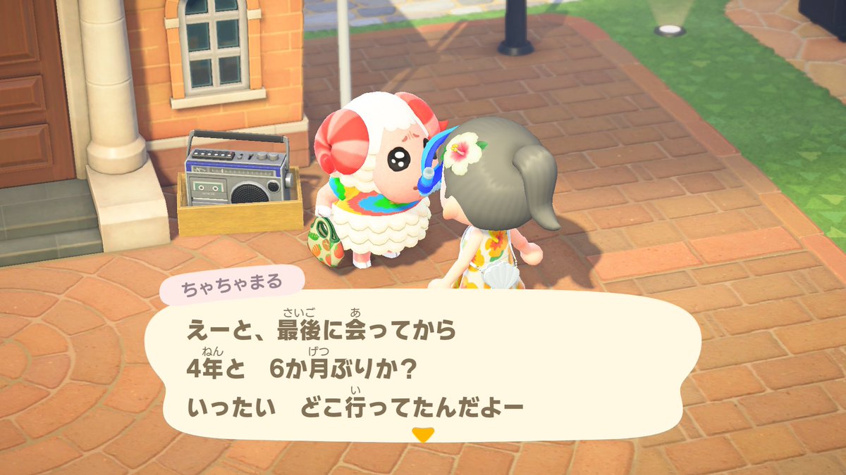 HiguchiKaede's tweet photo. ちゃちゃまる、ごめんﾈ°...🥺

#どうぶつの森 #AnimalCrossing #ACNH #NintendoSwitch https://t.co/vcaxHFtvtR