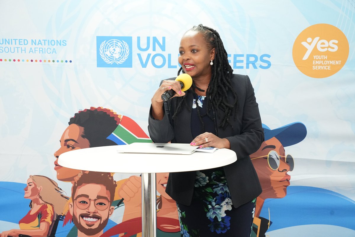 UNinSouthAfrica's tweet photo. Starting the new month by opening the door to the next generation. This week UN in South Africa๐ฟ๐ฆ welcomes a new 20-member UNโ@Yes4YouthZA cohort, with young people stepping into the pathways this programme is building towards decent work.
Welcome to the UNโYES family๐
#UNYES https://t.co/Bl66uovL2I