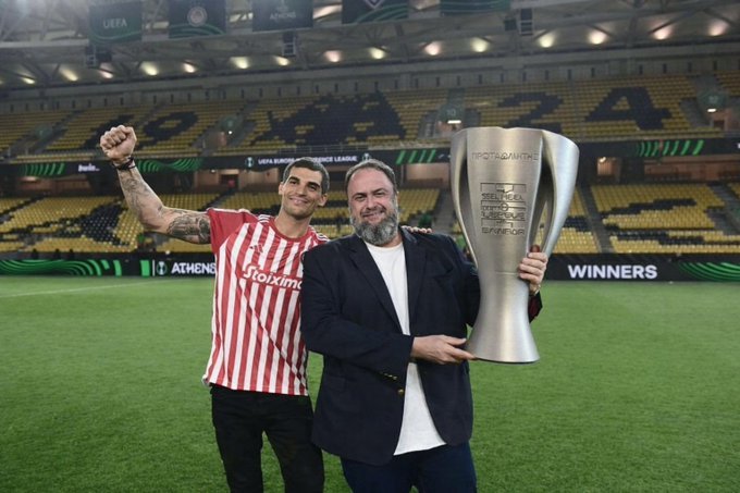 TKontaxiou's tweet photo. All the way λοιπόν πάμε για το Europa  #OlympiacosFC https://t.co/PAABaVEyEr