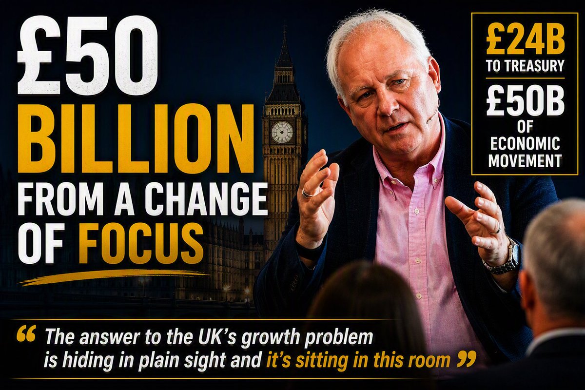 QuoLux's tweet photo. The Treasury's short of money &amp; the country's short of growth. Dr Stewart Barnes thinks the same answer covers both &amp; it's already sitting in the UK business population.
His number covers NATO's defence ask &amp; repays the NI rise. No new tax
#KnowYourNumbers
https://t.co/5JteDTGJha https://t.co/4QDusXp454