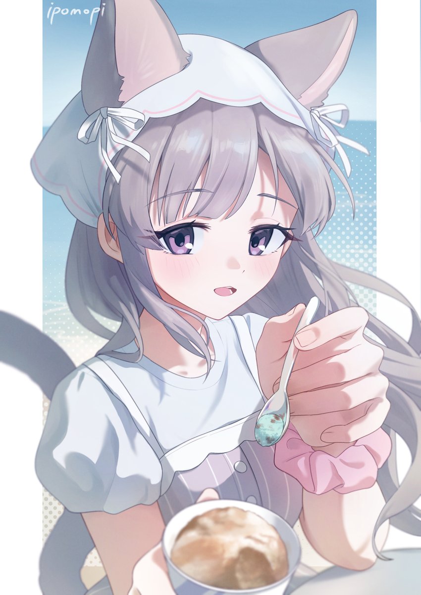 ipomopi's tweet photo. まねきねこ霧子🍨 https://t.co/nIJmU60A3Y