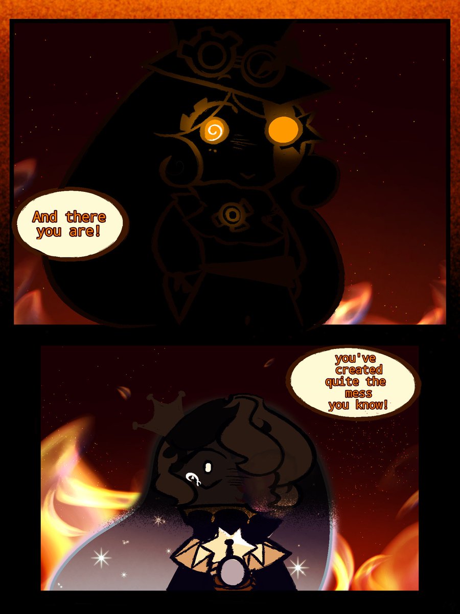 Ihaveamouthbut's tweet photo. CRK au comic I never posted to Twitter plz ignore Timekeeper's bad looking proportions
#crk #cookierun #crkau #fountofknowledge #shadowmilkcookie #timekeepercookie #cookierunkingdom #TBDau #Itoldyoutherewasangsteventually https://t.co/3Hp7x6kU7o