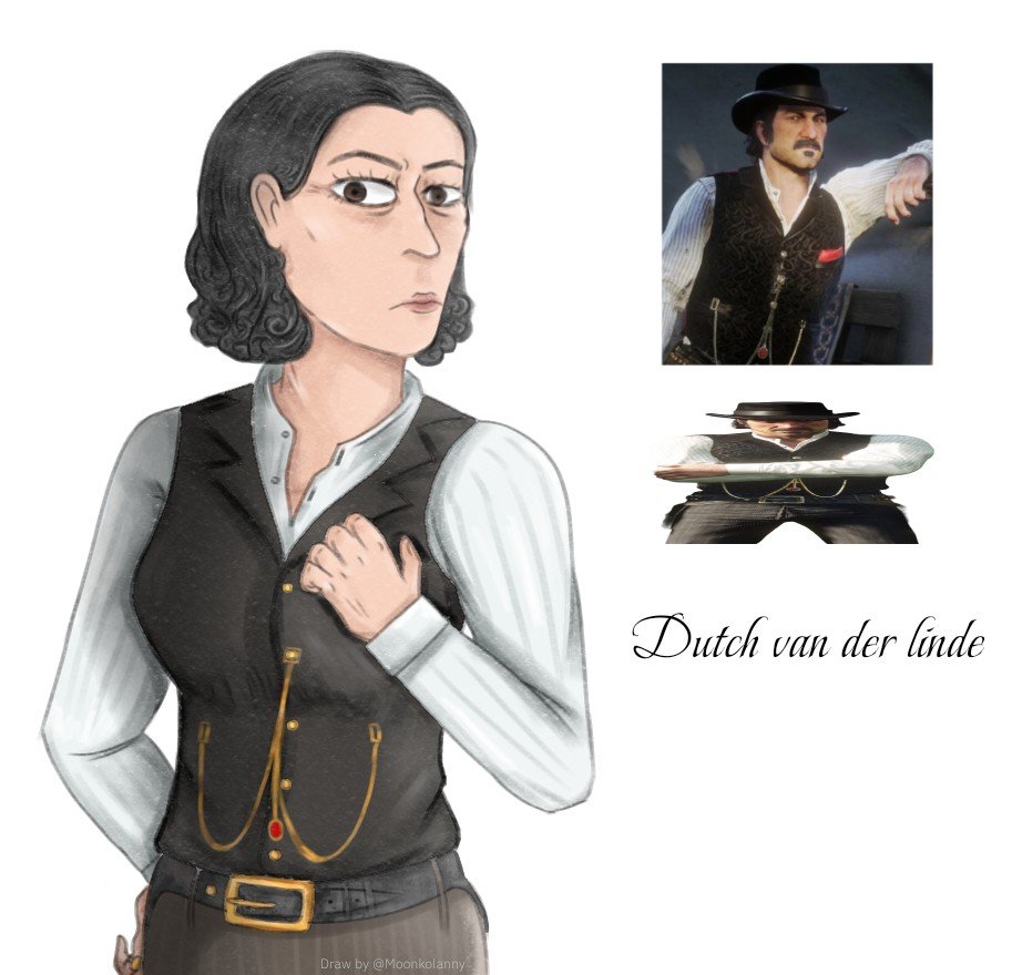 Moonkolanny's tweet photo. Hello guys🪿!  I come back after i drew something alone without post in social medie for a long time✒️
#RedDeadRedemption2 #Art https://t.co/oFTBzz7RGl