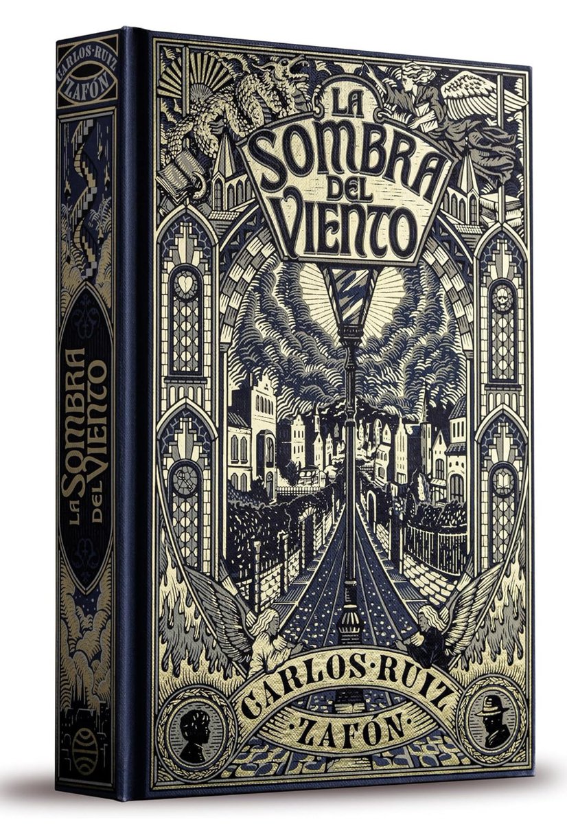 UniversoDSilvia's tweet photo. ⚠️ATENCIÓN⚠️

El 24 de noviembre #VintageEspañol publicará esta edición coleccionista de #LaSombraDelViento de Carlos Ruiz Zafón, será pop up y costará 45€ https://t.co/pzc6oi0iil