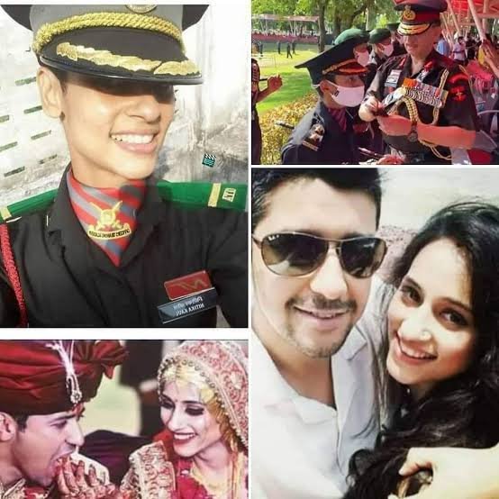 PoojaRK07's tweet photo. "I LOVE YOU विभु "
I am Proud of You विभु 
लेकिन तुम झूठे थे, तुमने कहा था तुम मुझे सबसे ज्यादा प्यार करते हो। 
तुम मुझसे नहीं देश से ज्यादा प्यार करते थे। 
हम सबको गर्व है तुम पर। 
मैं हमेशा तुमसे प्यार करती रहूंगी। 
I LOVE YOU विभु.....
शहीद मेजर विभूति शंकर ढौंडियाल साहब की पत्नी निकिता कौल मैडम ने कुछ ऐसे दी थी अपने पति को अंतिम विदाई।
आज निकिता मैम Indian Army में लेफ्टिनेंट हैं।
सैल्यूट mam 
वीडियो देखिए....
🇮🇳 वो देश के लिए चला गया…
और वो उसकी वर्दी पहनकर उसके अधूरे सपने को पूरा करने निकल पड़ी। 🇮🇳

यह सिर्फ एक प्रेम कहानी नहीं है…
यह प्रेम, बलिदान और संकल्प की वह दास्तान है, जिसे भारत कभी नहीं भूल सकता।

मेजर विभूति शंकर ढौंडियाल बचपन से ही भारतीय सेना में जाने का सपना देखते थे। देहरादून की धरती से निकला यह नौजवान आगे चलकर भारतीय सेना का वीर अधिकारी बना और आतंकवाद विरोधी अभियानों के लिए 55 राष्ट्रीय राइफल्स में तैनात हुआ।

फिर उनकी जिंदगी में आईं नितिका कौल।

दोनों मिले…
दोस्ती हुई…
दोस्ती धीरे-धीरे प्यार में बदली…
और 19 अप्रैल 2018 को दोनों ने सात फेरे लेकर जिंदगी भर साथ निभाने का वादा किया।

लेकिन किस्मत ने उनके लिए बहुत कम वक्त लिखा था।

शादी के बाद मेजर विभूति की तैनाती कश्मीर में थी।
नई-नई शादी… नए सपने… साथ जीने की ढेरों उम्मीदें…

लेकिन दोनों को साथ रहने का समय बहुत कम मिला।

फिर आया 18 फरवरी 2019।

पुलवामा आतंकी हमले के कुछ ही दिनों बाद आतंकियों के खिलाफ एक बड़े ऑपरेशन में मेजर विभूति अग्रिम मोर्चे पर थे।

मिशन कठिन था।
खतरा सामने था।
लेकिन एक सैनिक के लिए पीछे हटना विकल्प नहीं होता।

मेजर विभूति ने अपने साथियों और मिशन को सर्वोपरि रखा।

ऑपरेशन के दौरान वह गंभीर रूप से घायल हुए और अंततः मातृभूमि की रक्षा करते हुए वीरगति को प्राप्त हुए।

उनके अदम्य साहस और सर्वोच्च बलिदान के लिए उन्हें मरणोपरांत शौर्य चक्र से सम्मानित किया गया।

फिर आया वह पल…
जिसे कोई पत्नी कभी देखना नहीं चाहती।

मेजर विभूति का पार्थिव शरीर जब देहरादून पहुंचा, तो सामने उनकी पत्नी नितिका थीं।

आंखों में आंसू थे…
दिल में तूफान था…
लेकिन चेहरे पर अपने शहीद पति के लिए गर्व था।

उन्होंने अपने पति को अंतिम विदाई दी…
सैल्यूट किया…

और उस पल पूरे देश ने देखा कि एक सैनिक की पत्नी का साहस कितना बड़ा होता है।

लेकिन नितिका ने यहीं रुकने से इनकार कर दिया।

उन्होंने अपने पति की यादों में खो जाने के बजाय उनके सपने को अपना सपना बना लिया।

उन्होंने अपनी कॉर्पोरेट नौकरी छोड़ी।

फिर सेना में अधिकारी बनने की तैयारी शुरू की।

SSB की कठिन चयन प्रक्रिया पार की।

और उसी ऑफिसर्स ट्रेनिंग अकादमी, चेन्नई पहुंचीं, जहां कभी उनके पति ने सैन्य प्रशिक्षण लिया था।

सोचिए…

जिस जगह से कभी विभूति देश की रक्षा करने के लिए निकले थे,
उसी जगह से अब उनकी पत्नी भी देशसेवा की राह पर निकल रही थीं।

महीनों की कठिन सैन्य ट्रेनिंग…

पसीना…
अनुशासन…
मुश्किलें…
और दिल में सिर्फ एक लक्ष्य—

“मुझे भी देश के लिए जीना है।”

फिर आया 29 मई 2021।

नितिका कौल ने भारतीय सेना की वर्दी पहनी।

कंधों पर सितारे सजे।

और वह बन गईं

🇮🇳 लेफ्टिनेंट नितिका कौल।

उस दिन शायद आसमान में कहीं मेजर विभूति भी मुस्कुरा रहे होंगे…

क्योंकि उनकी प्रेमिका, उनकी पत्नी, उनकी जीवनसंगिनी ने उनके जाने के बाद भी उनके सपने को मरने नहीं दिया।

एक ने अपना जीवन तिरंगे के नाम कर दिया…
दूसरी ने अपना जीवन उसी तिरंगे की सेवा के नाम कर दिया।

यही प्रेम की सबसे खूबसूरत परिभाषा है।

जहां प्रेम सिर्फ साथ रहने तक सीमित नहीं रहता,
बल्कि किसी के जाने के बाद भी उसके सपनों को जिंदा रखता है।

मेजर विभूति शंकर ढौंडियाल साहब 
आपकी शहादत को कोटि-कोटि नमन। 🫡🇮🇳
लेफ्टिनेंट नितिका कौल मैडम 
आपके साहस और संकल्प को सलाम। 🇮🇳
भारत ऐसे वीरों को कभी नहीं भूलता।

जय हिंद। 🇮🇳
#IndianArmy #MajVibhutiShankarDhoundiyal #LtNikitaKaul 
Video source ABP news