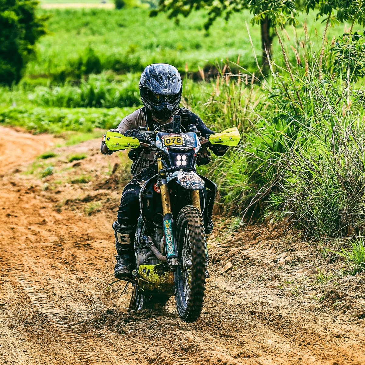 ChanelleMolk's tweet photo. Don’t wait, just ride. I’ll ask the mechanic to tone down my bike because it’s insanely powerful. https://t.co/bCcqnwEG1u