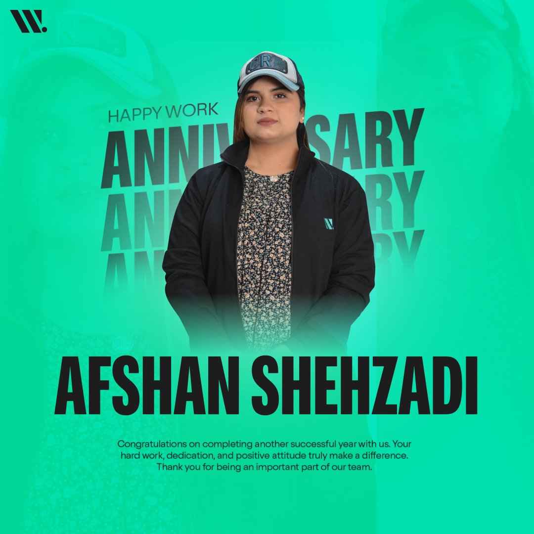 FutureSouls's tweet photo. Celebrating a special milestone for Afshan Shehzadi at WebSouls.

Thank you for your dedication, hard work, and valuable contributions throughout your journey with us. Your commitment has been an important part of our growth and success. https://t.co/wIxlKmQIFe