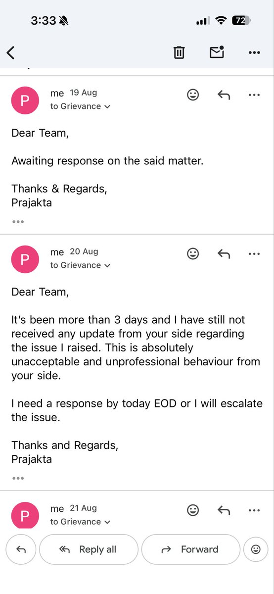 pratz2092's tweet photo. I ws traveling with my 1yr old kid &amp; mom who is a senior citizen and this what I faced by olacabs.Its over 2 weeks trying to connect with ola customer support bt all I receive is a ticket no for the concern raised.#bannolacabs #fraudolacabs #olacabs https://t.co/4hlT3KV2WD