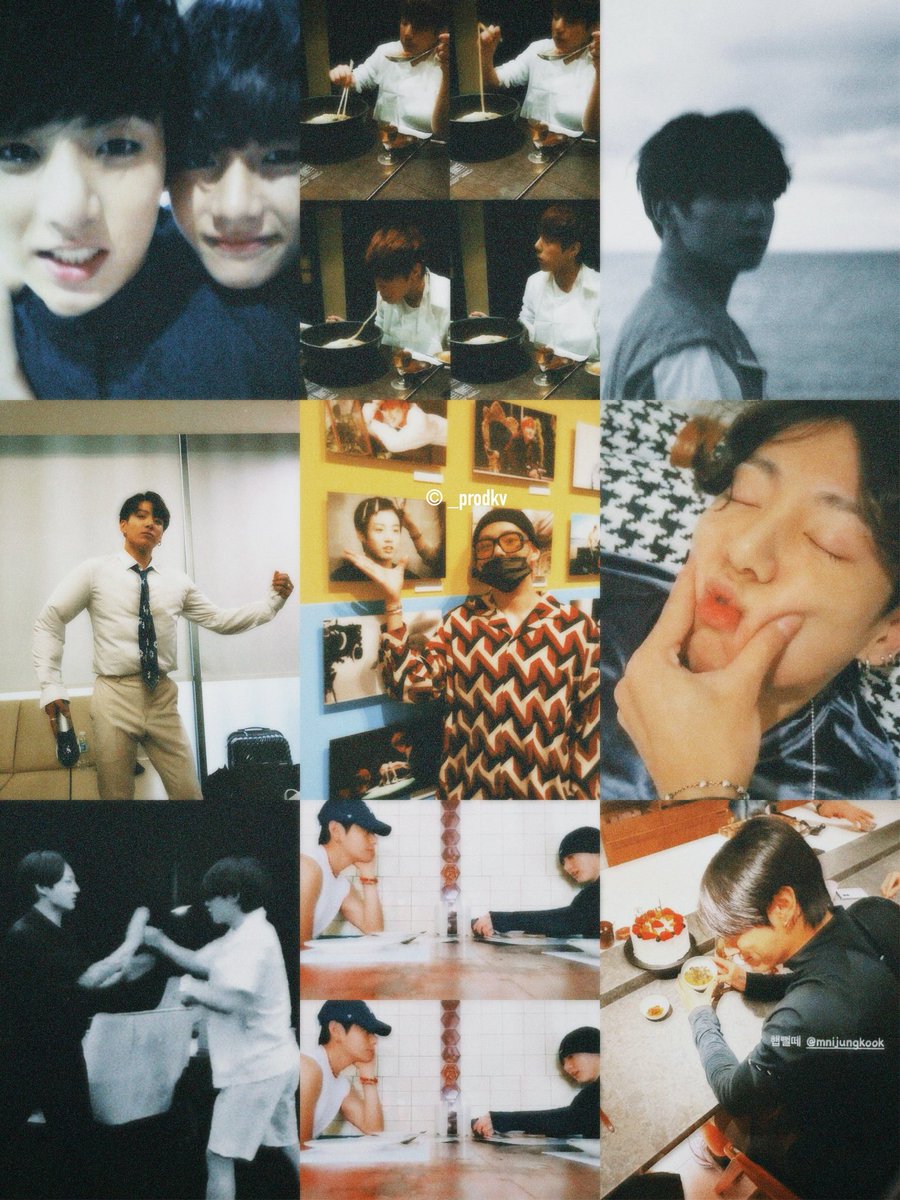 _prodkv's tweet photo. thv: through the years, your day has always been just as special as you that I would never miss. <3 https://t.co/I2K4HpgQ3p