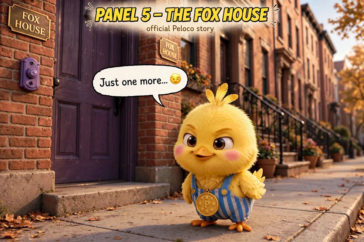 PelocoCoin's tweet photo. And then… I made one more decision. 😏🔔

Maybe I should’ve stopped at the first doorbell. 😂

Well… you know what happened next. 🦊

🐣🪽💛 https://t.co/j2gnRKHhrp