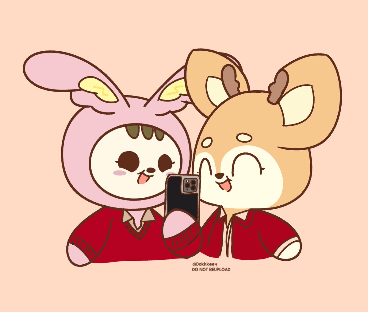 Dokkkeey's tweet photo. Cutie babies🥹🥺🐰🐿️🦌 https://t.co/xMP8COYbXr