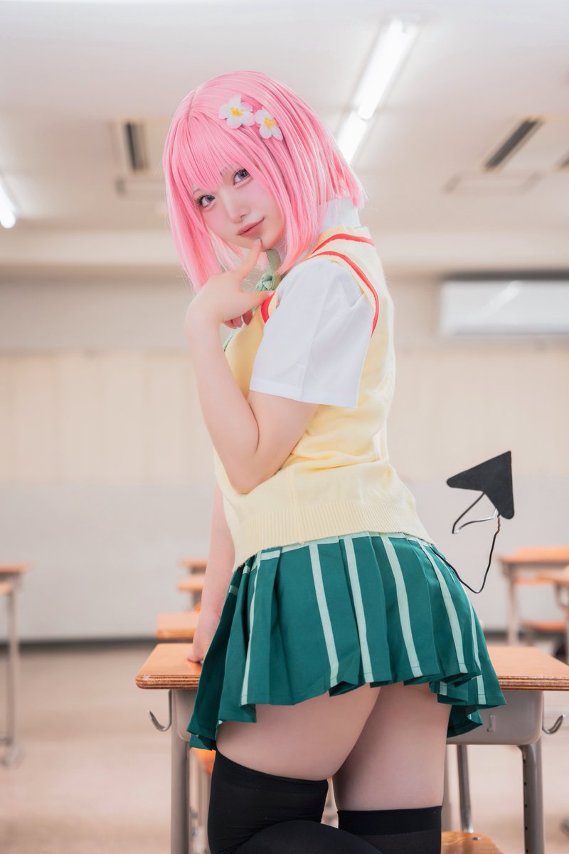 tehslu_cosab_xx's tweet photo. ToLOVEる / モモ https://t.co/VLrufCyvFc