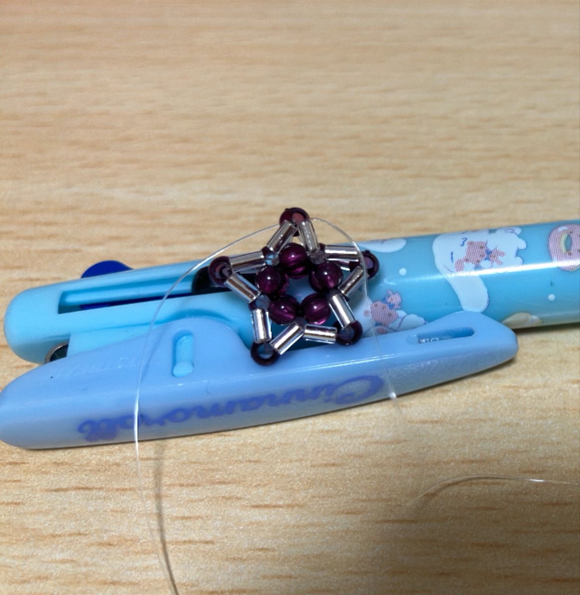 Sou_aoba's tweet photo. まだ思案中だけど今年はハロパなんか作ろうかな

ってことで試作①
まだテグスも切ってないけどかわいいかも
全くの別件で採用しようかな https://t.co/6XzeQbW0hN