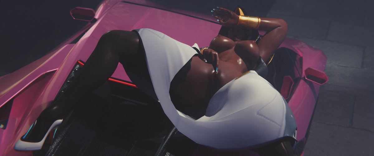 RipnTearz's tweet photo. No longer can cover herself with a bunch of rags she destroyed so why not just flash them all? :) 
---
Model: @dzooworks https://t.co/4wulckUhE7