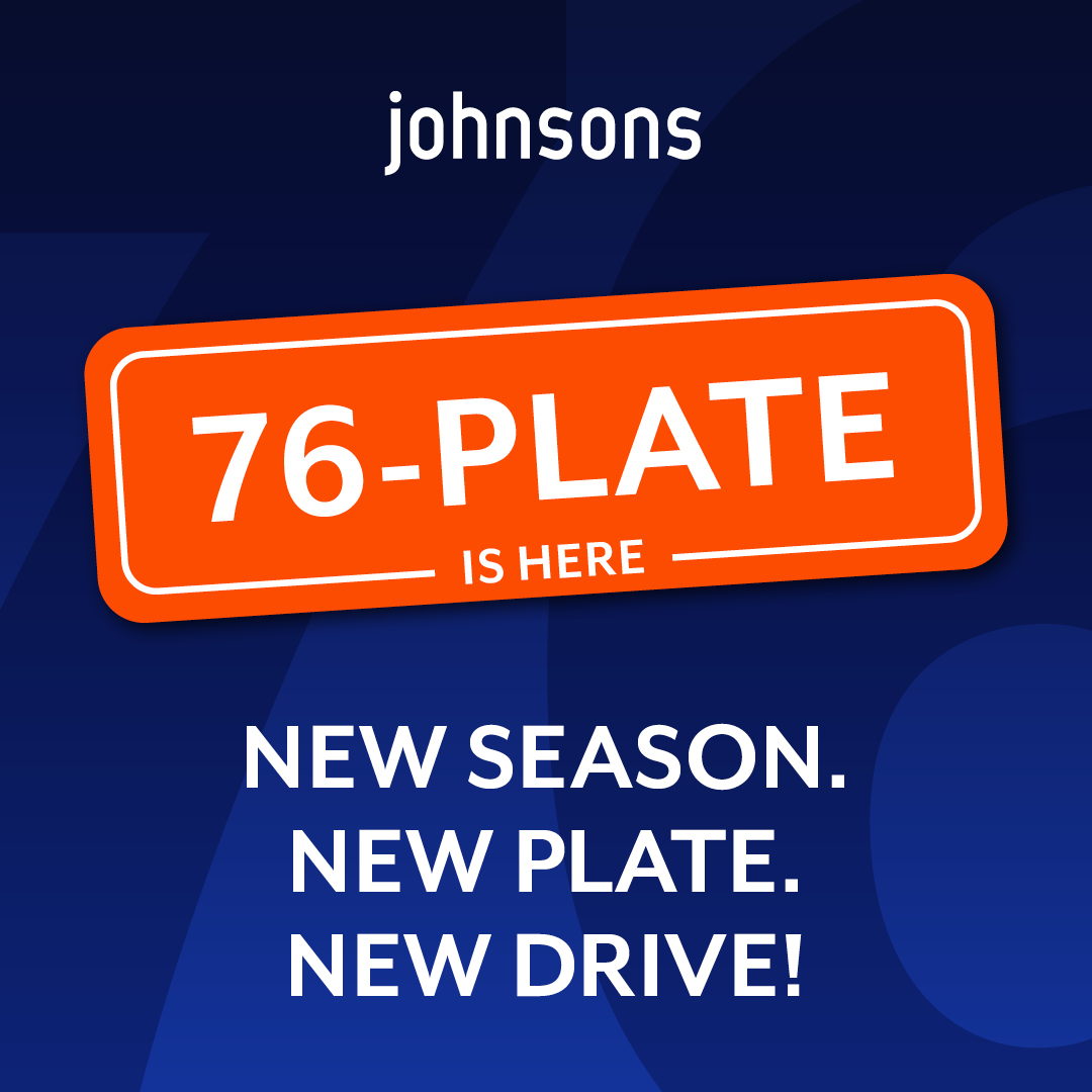 johnsonscars's tweet photo. The wait is over. The #76Plate has arrived! 🎉
Ready for something new? Our latest 76-plate arrivals are now landing at Johnsons.
Whether you’ve been waiting for the new registration or simply fancy a change, now’s the time to start looking 👀 https://t.co/LhEjgBWKbC