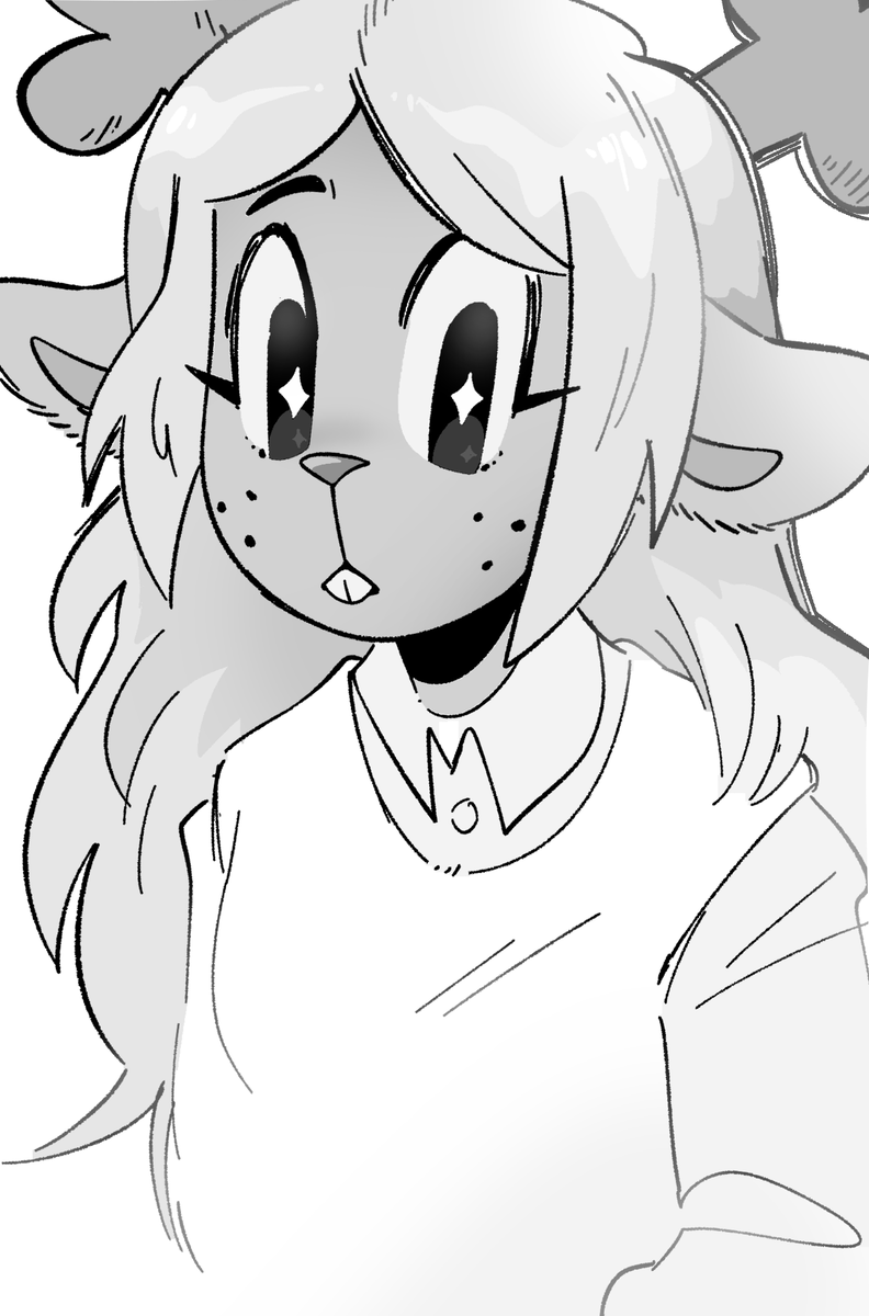 eenvirt's tweet photo. noelle sketch https://t.co/8B1LgOPM6v