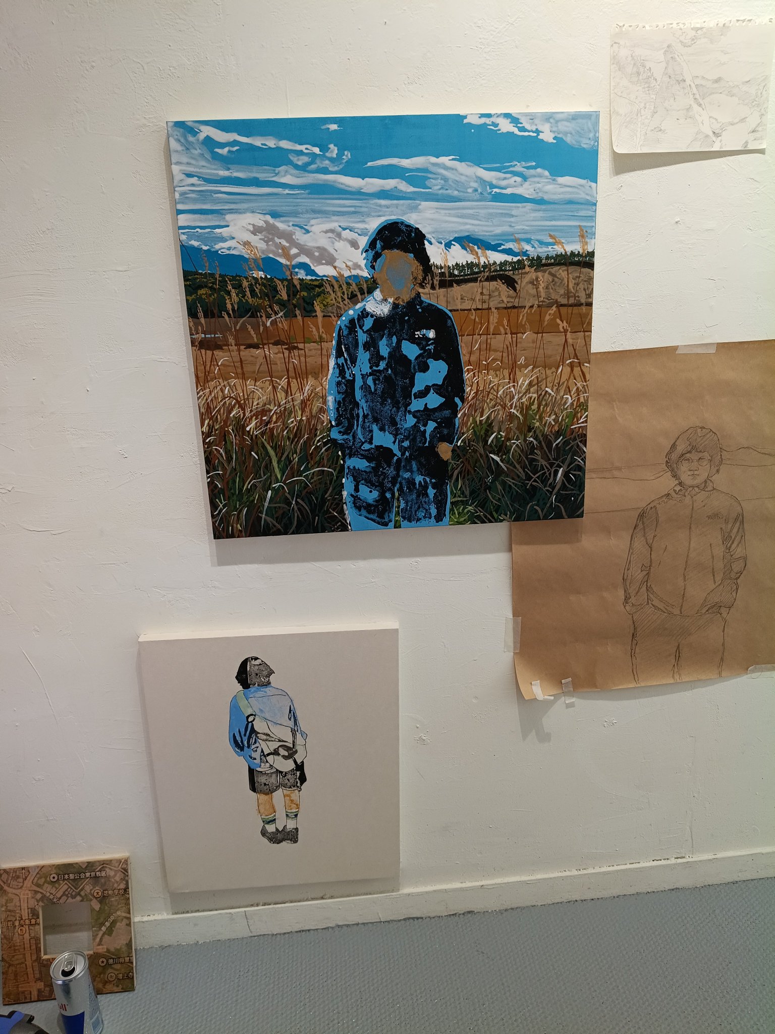 絵画です。これ以外にも掛け軸や絵画あり是非欲しい方は連絡下さると嬉しいです 山﨑雅司 on X: 