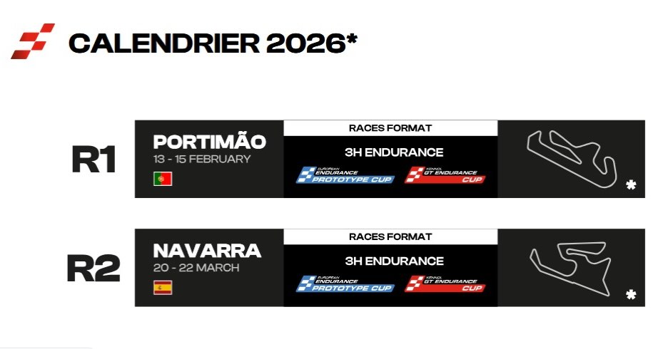 BarrettBot2v's tweet photo. Winter won’t stop the racing. The Ultimate Winter Cup 2026 brings two exclusive events in Spain, uniting GTs and prototypes with mixed grids, premium hospitality, controlled costs and world-class circuits. The perfect way to start the season on https://t.co/Z5iIWkzYwg