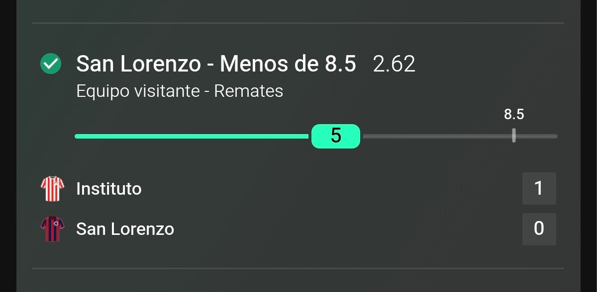 _odds_on_fire's tweet photo. 🎯 ANÁLISIS QUE HABLA POR SÍ SOLO

Así de visual y fácil puedes detectar valor con FutIQ

📊 San Lorenzo – Remates como visitante

🔴 San Lorenzo: #26 de 30 produciendo remates fuera de casa, con 9.2 de promedio.
🟢 Instituto: #3 de 30 entre los que menos remates conceden como local, apenas 7.9 por partido.

Nuestro algoritmo detectó un matchup MUY DESFAVORABLE para San Lorenzo:

📉 Proyección: 8.7 remates
🎯 Matchup Score: 13/100
📊 -25.8% vs promedio de la liga

¿La línea? Under 8.5 remates a cuota (2.62) 👀🔥

Resultado final: San Lorenzo terminó con SOLO 5 REMATES. ✅💰

VERDE A LA BOLSA. 🟢

No se trata de adivinar. Se trata de encontrar cruces, tendencias y valor que a simple vista muchas veces no ves.

Así de visual. Así de fácil. Esto y mucho más encuentras en FutIQ. 🧠⚽

#FutIQ #PronosticosFutbol #AnalisisFutbol #TipsFutbol #Futbol #BettingTips #SportsBetting #ApuestasDeportivas #DataFutbol #FootballStats