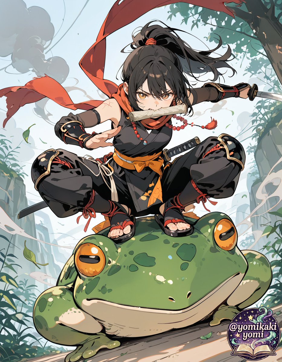 yomikakiyomi's tweet photo. 参る！！ 
テーマ「忍者」
#AIart https://t.co/7QTFeG3jSk