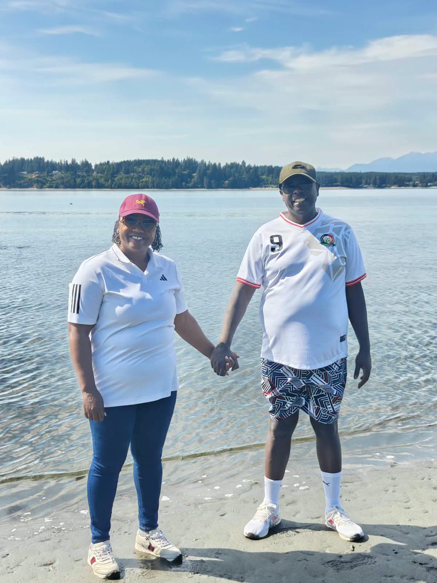 Naomikibandi's tweet photo. How Gachagua and his wife Pastor Dorcas are fairing in USA. Kenyans are happy. https://t.co/D3WQahyn3Y