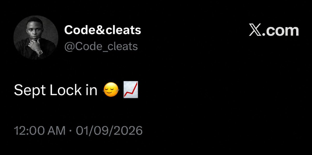 CODE_CLEATS's tweet photo. Happy new month https://t.co/ihd3JIJusX