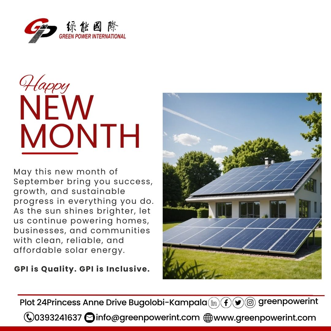 GreenPowerInt's tweet photo. Happy New Month https://t.co/PbuiU7xMwC