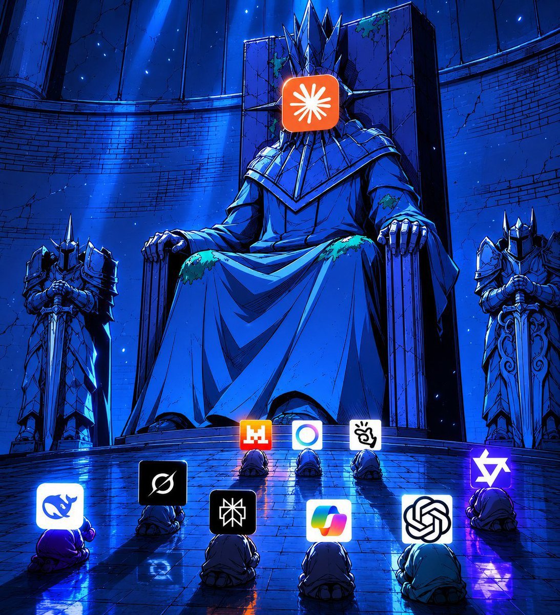 Nishanttt05's tweet photo. is there any AI that can replace Claude for coding? https://t.co/qtyP9fIoiA