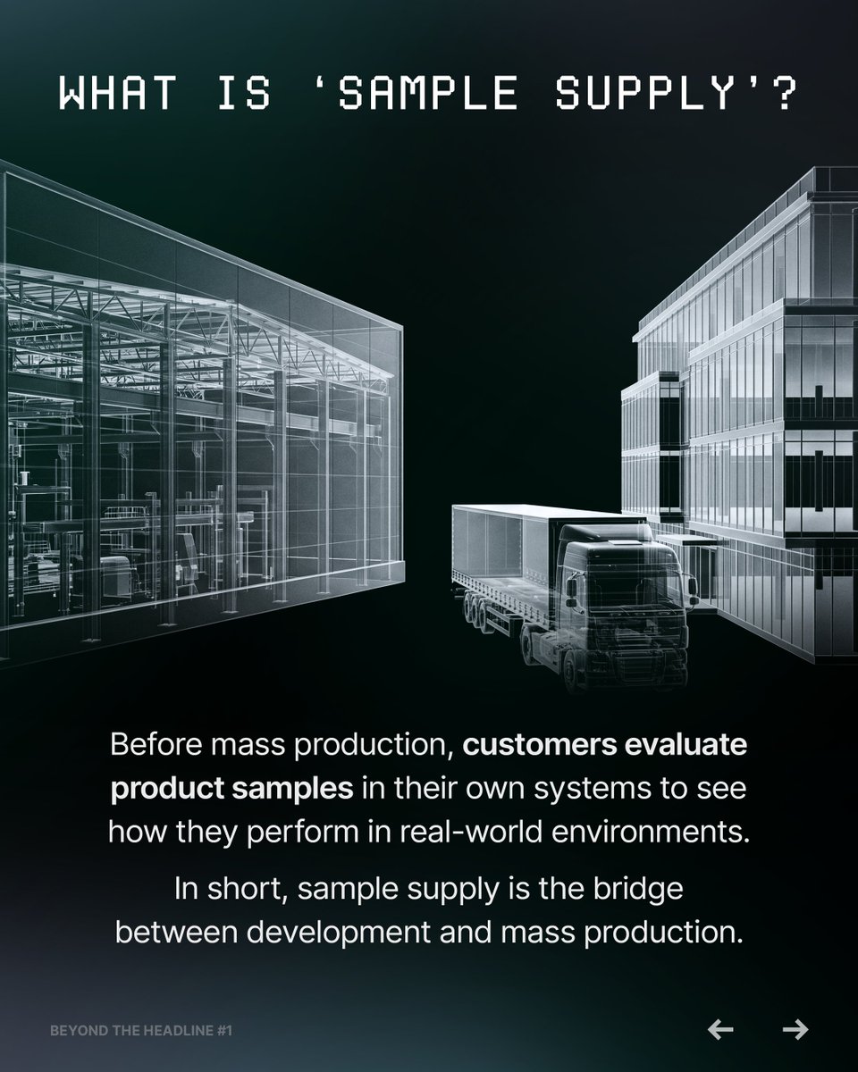 SKhynix's tweet photo. In June 2026, @SKhynix began supplying #HBM4E samples. But how big a milestone is “sample supply”?

It’s a key step where customers evaluate performance, reliability, power efficiency, and more.

See how @SKhynix is advancing HBM4E and driving the future of #AI memory.

#SKhynix https://t.co/2h2DXqH3Ee