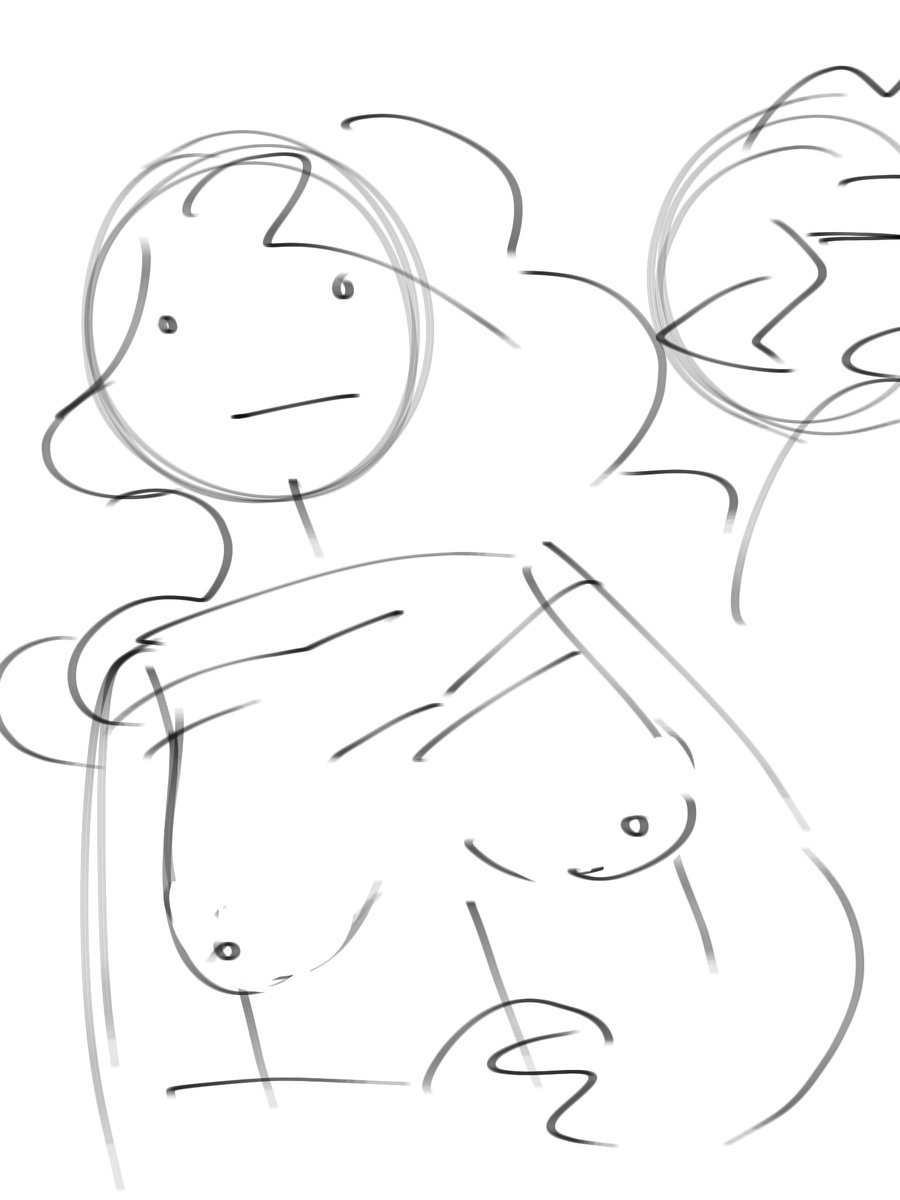 pupsonot's tweet photo. This is what they would accurately look like idk why I gave her d cups she got them F cups (bordering on G) https://t.co/kpJQVuk6hs