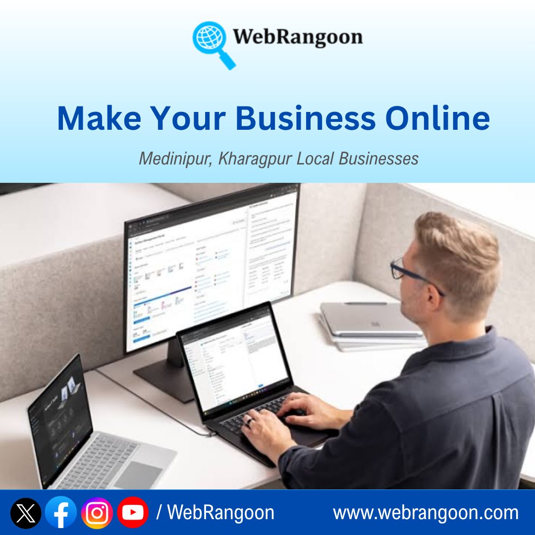 webrangoon's tweet photo. Local businesses in Midnapore, Kharagpur are rapidly going digital. Is your brand standing out or getting buried on Page 3 of Google? 📍

​Ready to dominate your local market? Link in first comment to schedule a strategy consultation!

#localbusiness #webdesign #website https://t.co/8BbrnErGxt
