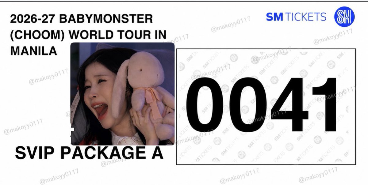 makoyy0117's tweet photo. BARRICADE SECURED!!! SEE YOU @YGBABYMONSTER_  😈

#BABYMONSTER #WORLD_TOUR #춤 #CHOOM #YG #CHOOMTourInManila https://t.co/dmk319fOoV