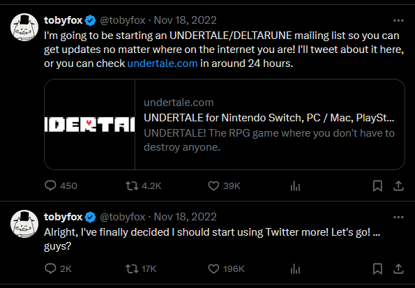 ners_xd's tweet photo. i find it really funny how it's not unlikely toby started the newsletter because twitter was bought out https://t.co/ZLiXUpjDWa