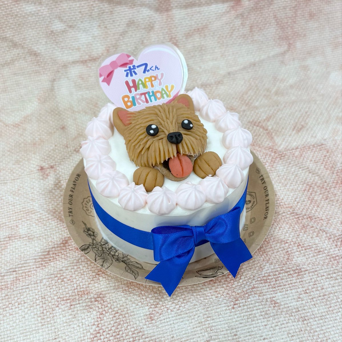 zoo_japan's tweet photo. 🎉ボブくんHAPPY BIRTHDAY🎉

そっくり🎂ご注文いただきありがとうございます😊
素敵な年になりますように✨

ZOOオーダーメイドケーキ🎂
ご希望に合わせてお作りしております。
是非お気軽にお問合せ下さい🐾

#ZOO
#ZOOオリジナルケーキ
#犬用ケーキ
#犬用オーダーメイドケーキ
#ペット用ケーキ https://t.co/0C4vQfCUHJ