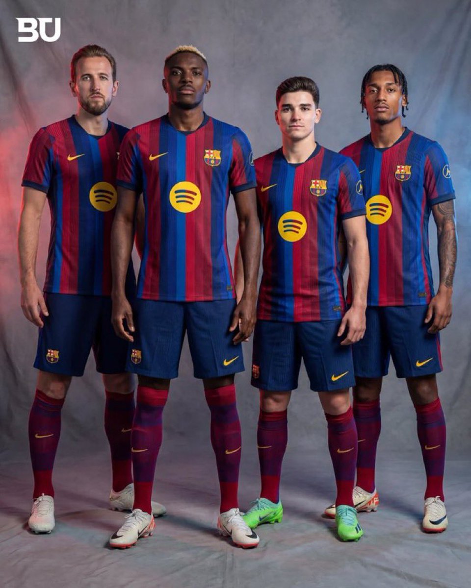 Trollbarcelona_'s tweet photo. 🚨BREAKING: Barcelona will NOT submit anymore offers for Harry Kane, Osimhen, Alvarez or Joao Pedro

Deco believes Gabriel Jesus is BETTER FIT for Hansi Flick’s system https://t.co/87eu19siDY