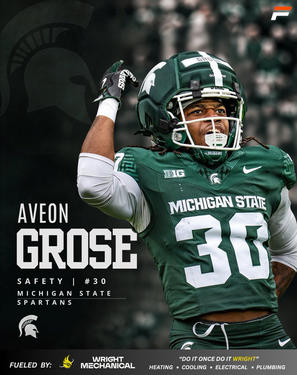 FreneticpaceLi's tweet photo. After beginning his college career at Charlotte and Southern Illinois, Aveon Grose found his way back to his home state and into the Michigan State secondary

Read Here:

https://t.co/gjNbNPCT92

Need a Job Done Right? Choose Wright Mechanical. https://t.co/bybwT0k6DV https://t.co/PHJYRZI5tf