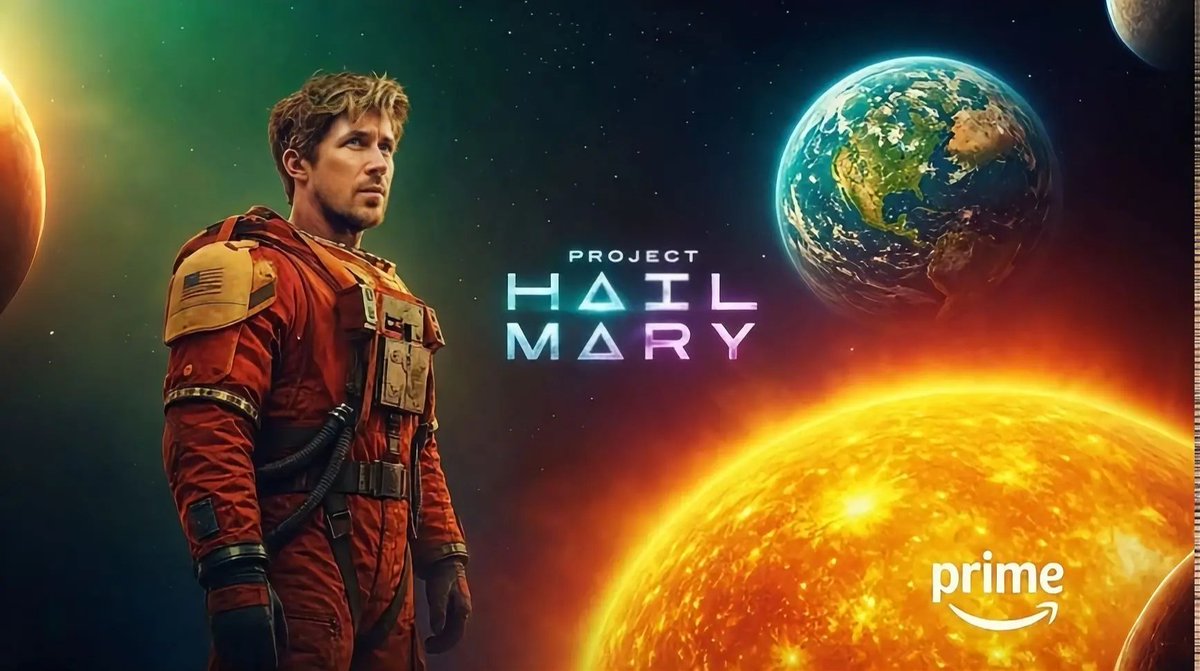 cinematiccloud's tweet photo. The most unrealistic part of Project Hail Mary isn't the astrophage. 
It’s the utopian fantasy that world governments would seamlessly hand total control to scientists to save the planet. 

Realistically, we'd spend the first 5 years arguing over funding and trade tariffs. https://t.co/VhArJKOtGk
