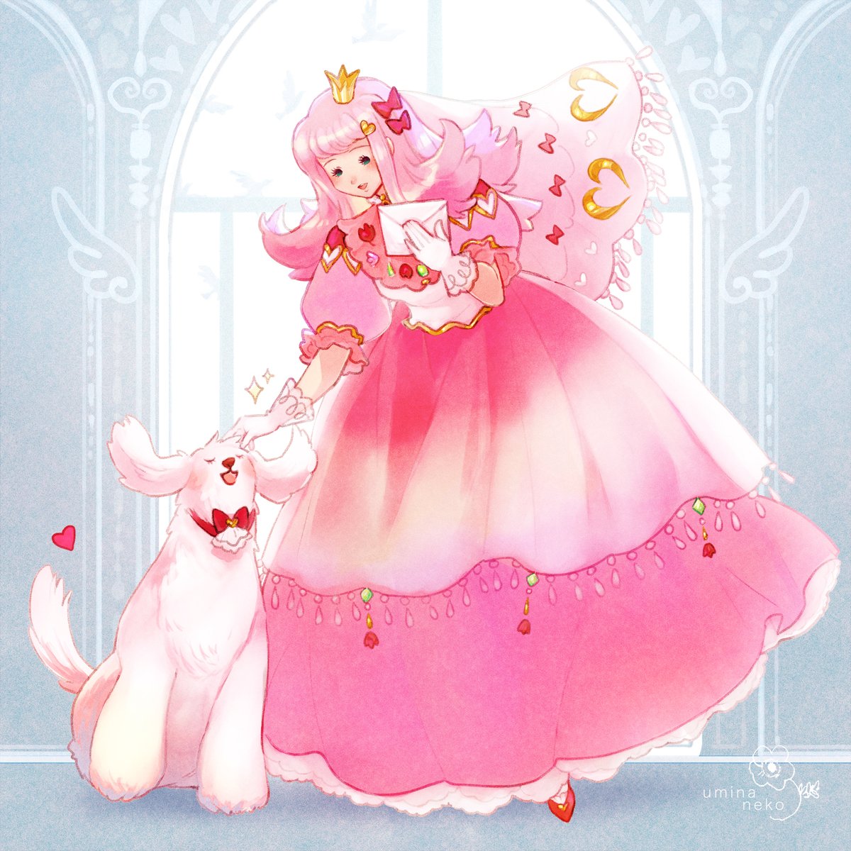 umina_comms's tweet photo. 👑💌お手紙を持つ末姫
The Youngest Princess and Her Letter🎀 https://t.co/GoE2GgwZJI