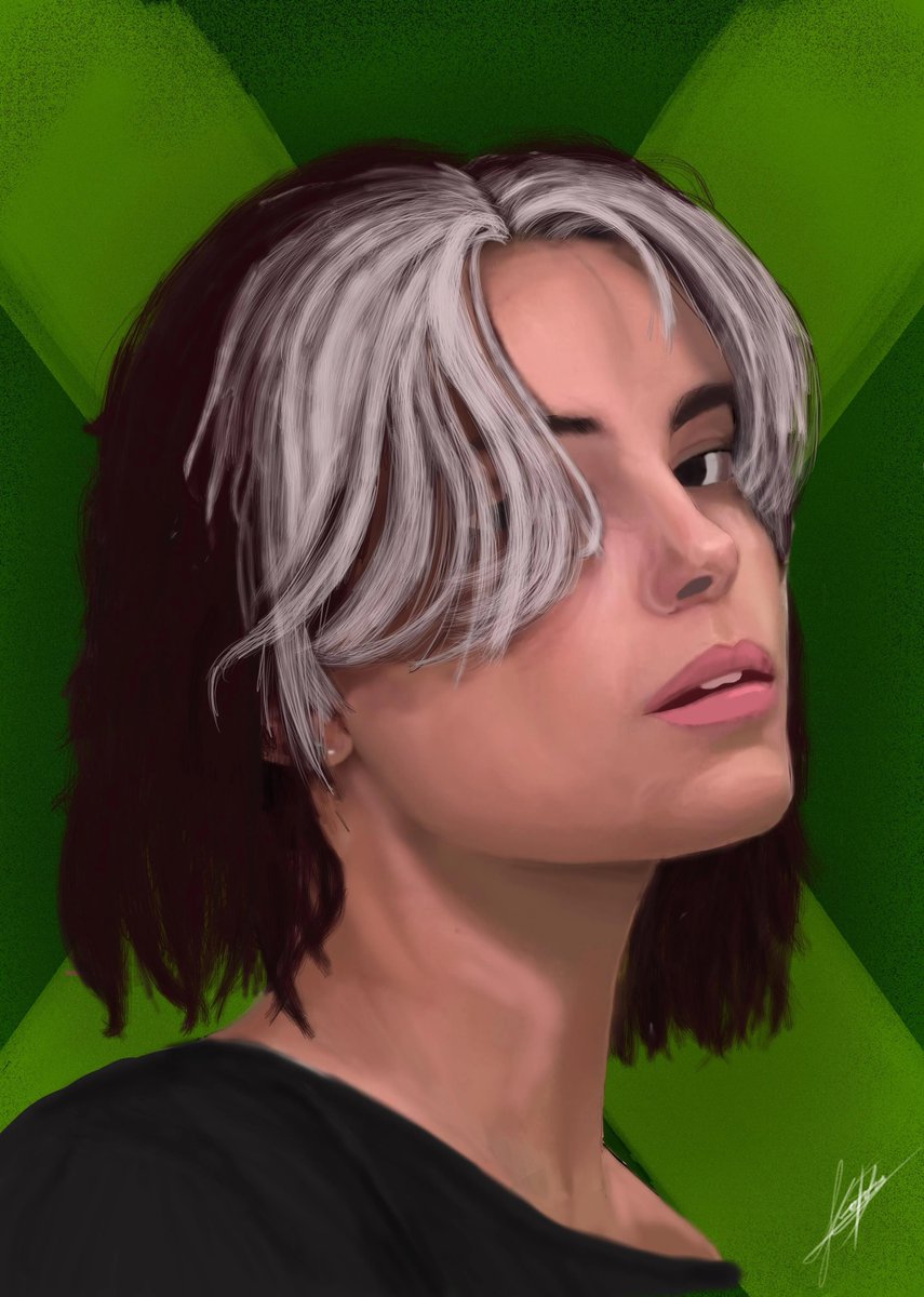 AlbinNworld's tweet photo. Inde Navarrete as Rogue Fanart https://t.co/3BJkYu0v9Z