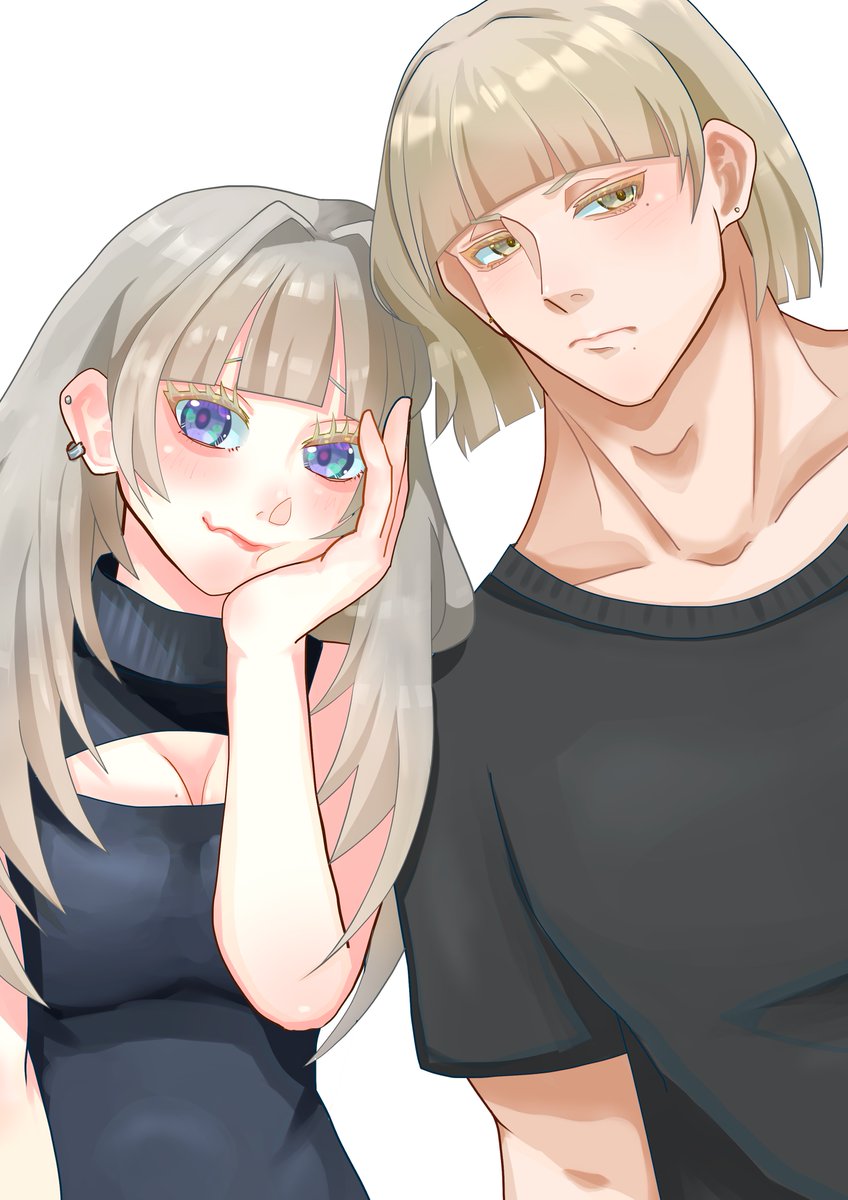 Osatou_Komugi's tweet photo. 私のことが大好きなメロい女とメロい男を描きました
迫られたいです https://t.co/1ny5Rv2z8v