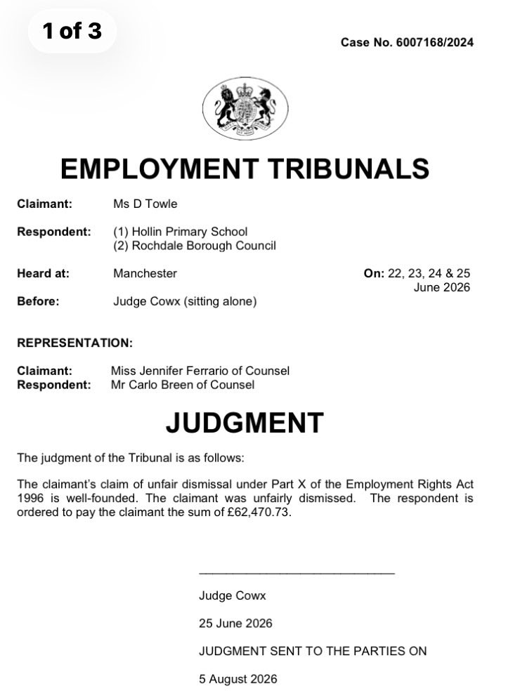 towle_debbie's tweet photo. Justice at last. https://t.co/XnSEqsufOV