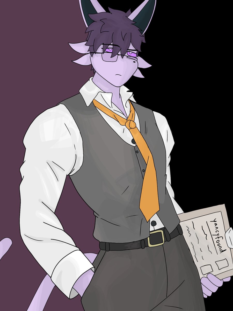 AnomalousStuff's tweet photo. Have some Yancy the Espeon... new fit though. Don't he have that shit on tho?

#furry #furryart #pokemon #pokemonart #jjk #oc #originalcharacter #ocart #originalcharacterart #artshare #art #digitalart #artsupport #artmoots #jjkart https://t.co/sDXSKr73sO
