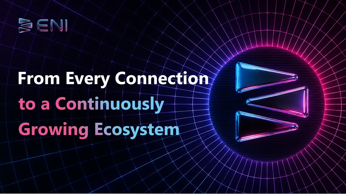 ENI__Official's tweet photo. 🚀 ENI is entering a new stage

From DataVLT and AxiomOS bringing data and intelligence capabilities into the ecosystem, to MBI opening new channels for Southeast Asian industry partnerships, and WhaleLand, GateDEX, and ENIPAY connecting trading, payments, and user access, ENI is moving from individual project growth toward a more complete business loop.

ENI is evolving from a technology network into an industry network.

📖 Read the full article: https://t.co/m07ICzyLQA