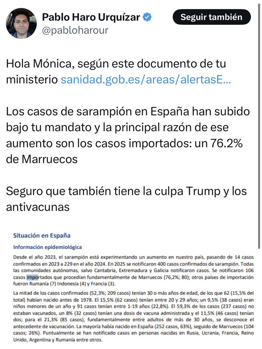 mejoreszasca's tweet photo. ZASCA!!!!!!!!!!!!! de @pabloharour a @Monica_Garcia_G . Vía @BlSastre https://t.co/Ep3YPnIfHZ