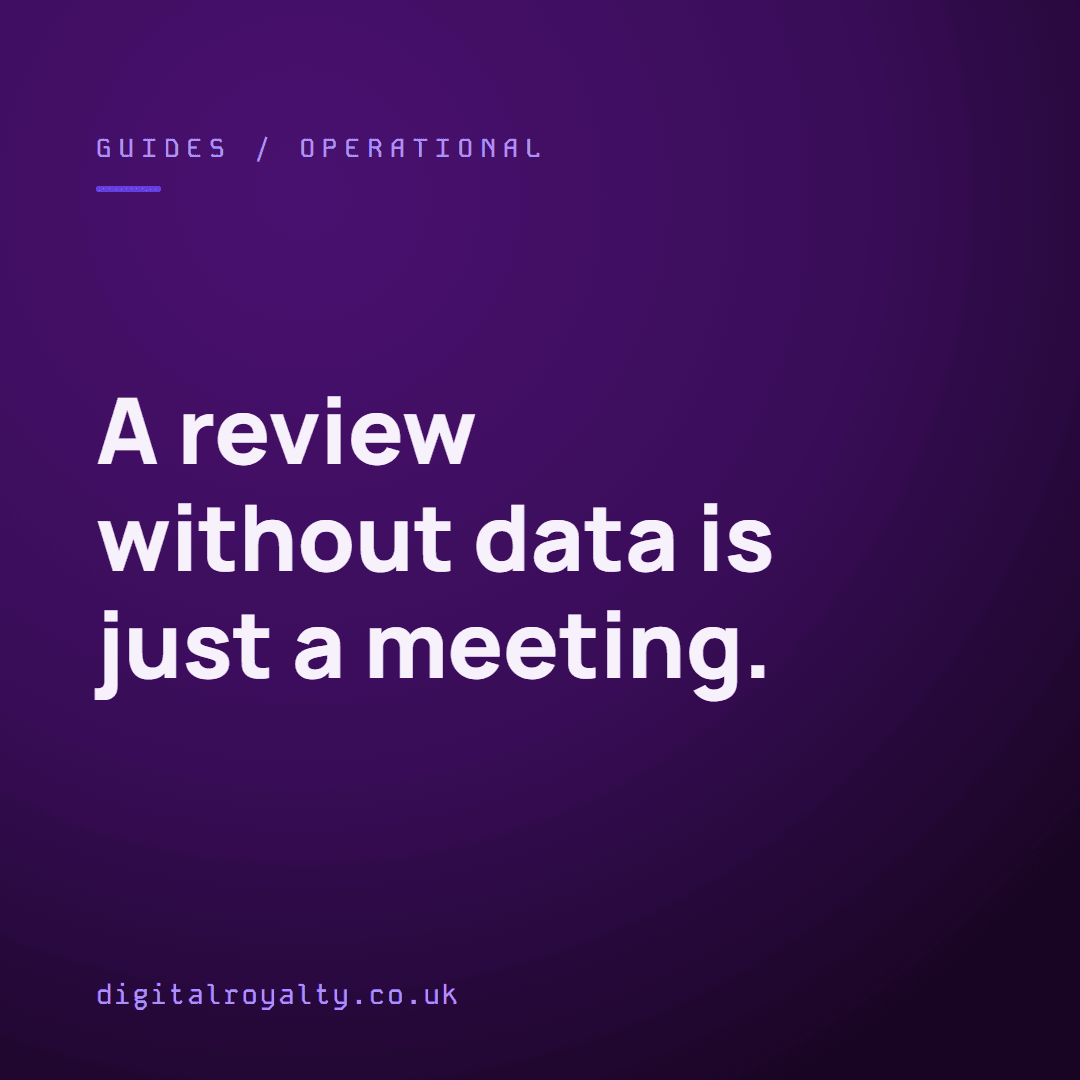 digitalxroyalty's tweet photo. A quarterly system review run on opinions instead of numbers is just a meeting with a confident name.

https://t.co/HDhKv9bZbv https://t.co/z603LQO49M